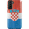 Croatia Flag Distressed Galaxy S21 FE Pro Case
